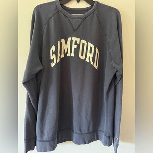League Stanford Vintage Washed Fleece Crewneck Sweatshirt XL